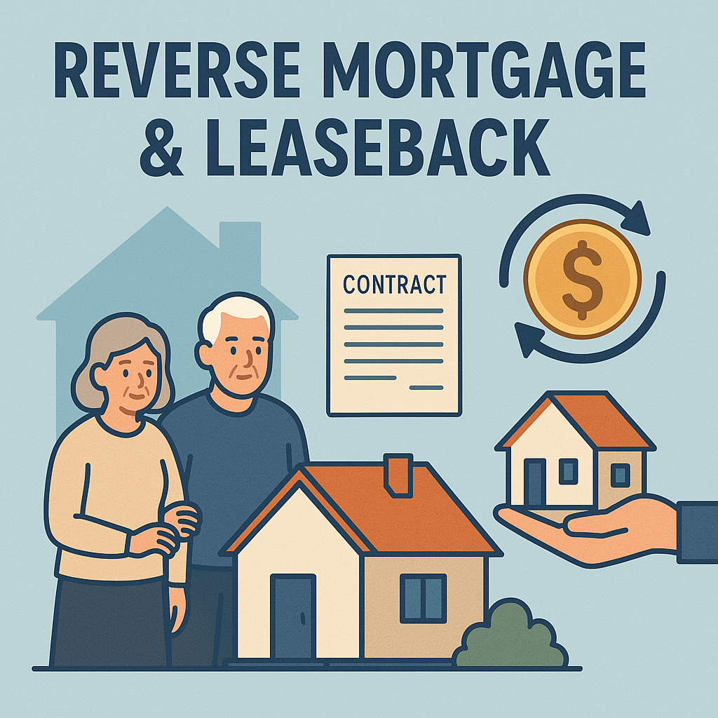 「リースバック」と「リバースモーゲージ」違いと活用法を解説